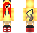red hair pika