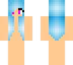 sky-blue hair base