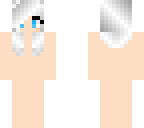 white haired girl base