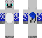 blue fire ice fox