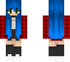 blue girl