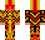 fire and gold ninja