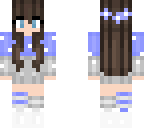 grey and light blue poka dot