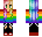 rainbow girl