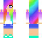 rainbow girl
