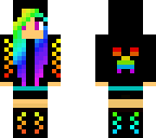 rainbow girl