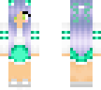 teal cheerleader
