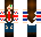 uk brown haired girl