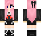 black and pink