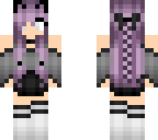 black cat girl