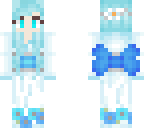 blue butterfly girl
