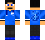 blue flame man