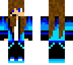 blue girl