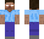 blue shirt herobrine
