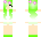 cool green girl