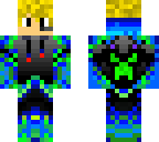 creeper boy gamer blond