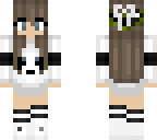 cute panda hoodie girl