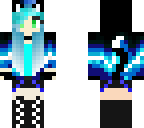 lightning girl - blue