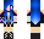 my minecraft midnight gaming skin