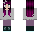 purple hair
