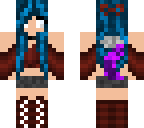 wolf girl herobrine