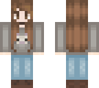 casual hamster girl