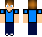 cute blue and black boy