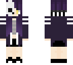 dark purple skeleton mask