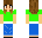 girl with green top