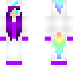 me as a purple unicorn