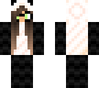 panda onesie with glasses
