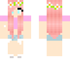 pink hair girl