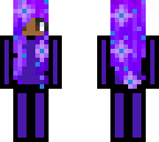purple and black supersuit