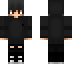 black hoodie