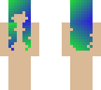 blue and green hair base