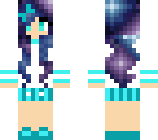 blue school girl