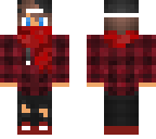 boy with red scarf