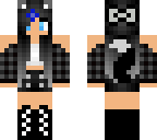flower wolf girl edit