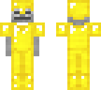 gold armor skeleton
