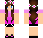 pink summer girl