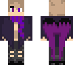 purpe demon boy