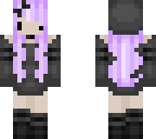 purple chibi