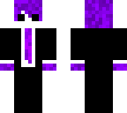 purple haired masked guy