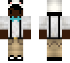 black boy with panda ears