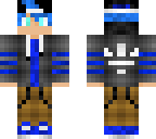 blue adidas guy