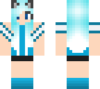 blue girl