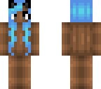 blue hair skin base