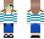 blue striped shirs