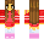edit of girl without flower crown