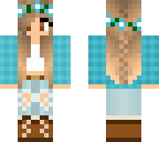 floral girl edit